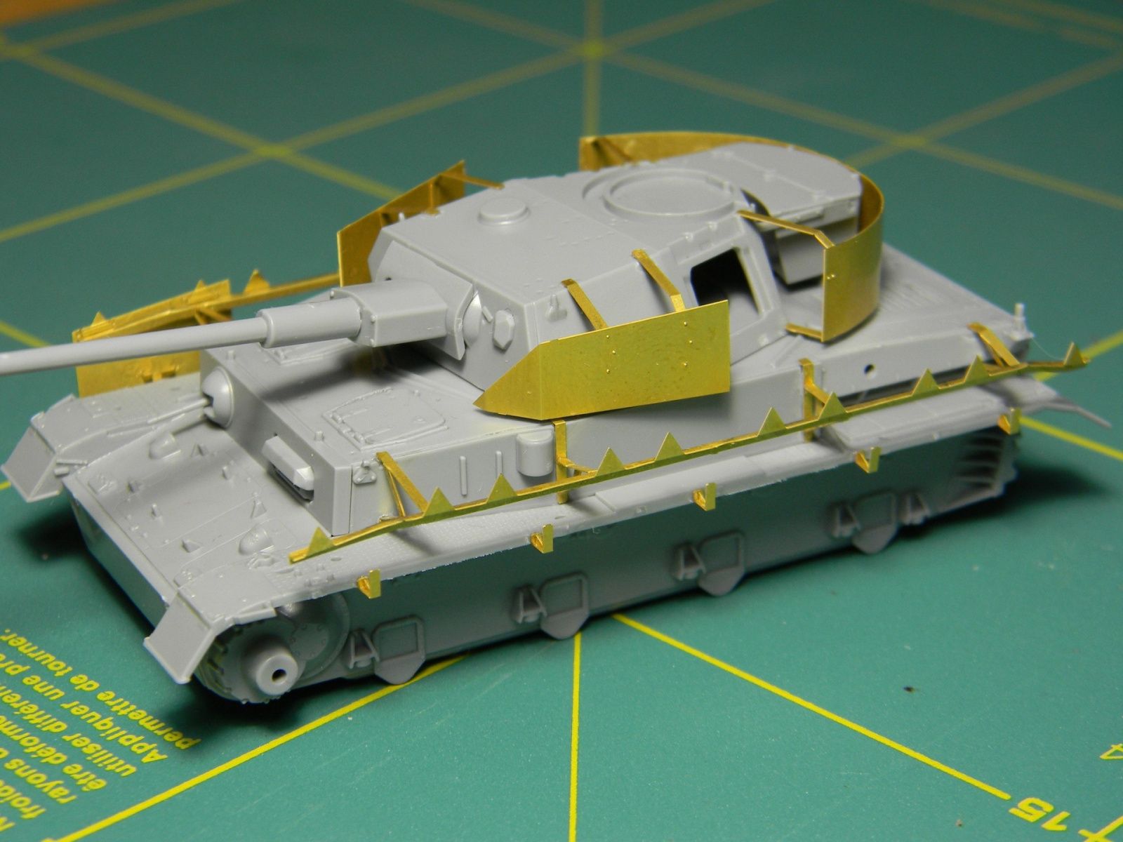 T-IVh tank on-board screens from a star - imodeller.store