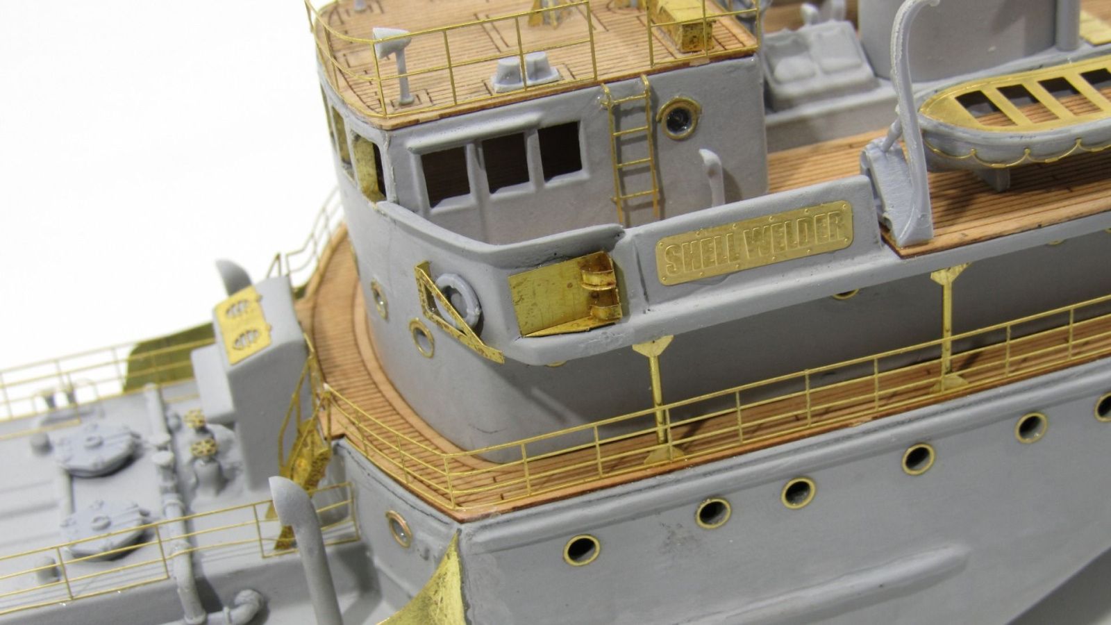 The deck of the tanker "Shell Velder" - imodeller.store