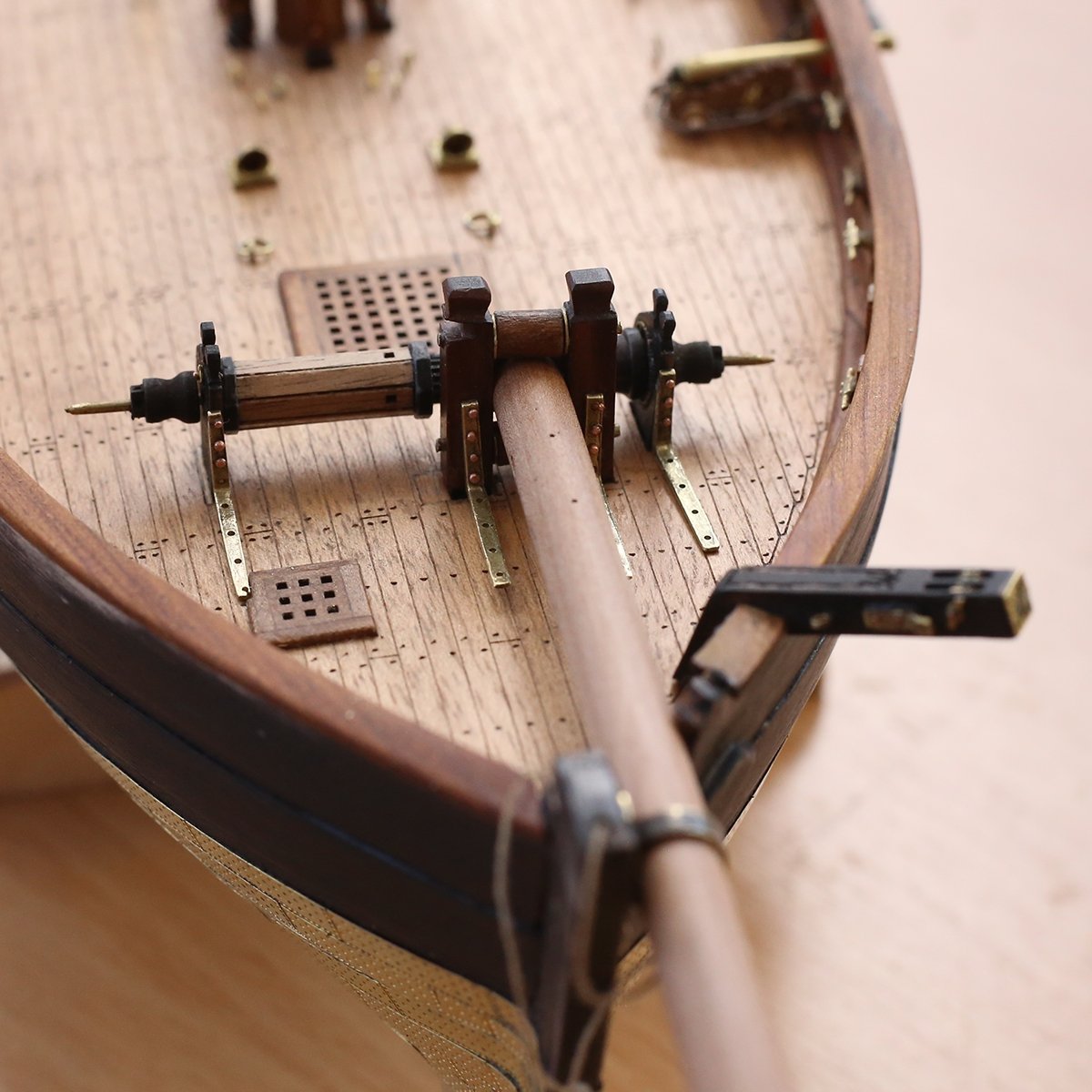 The team of wooden model "Yacht" Orianda " - imodeller.store