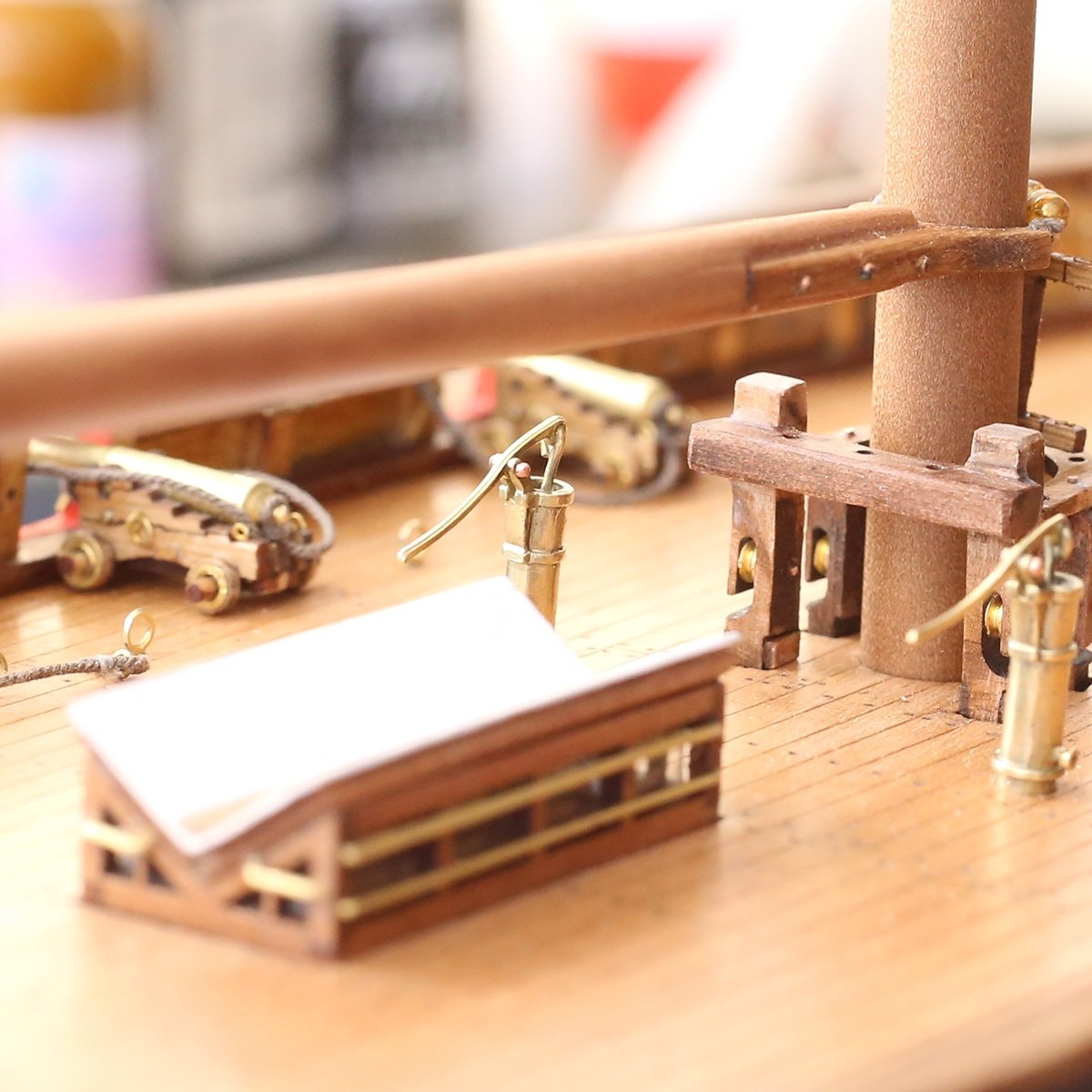 The team of wooden model "Yacht" Orianda " - imodeller.store