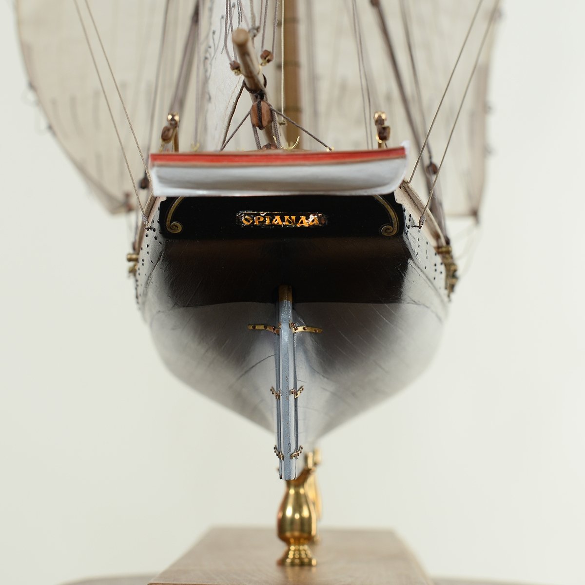 The team of wooden model "Yacht" Orianda " - imodeller.store
