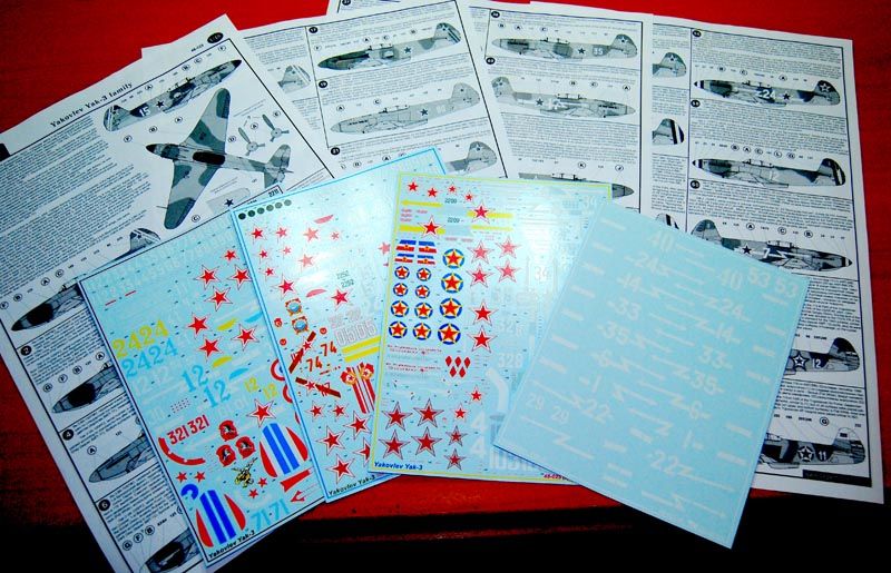 Yakovlev Yak-3 1.48 (Decal) - imodeller.store
