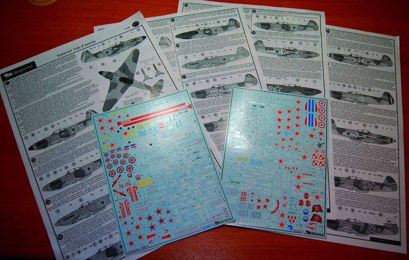 Yakovlev Yak-3 1.72 (Decal) - imodeller.store