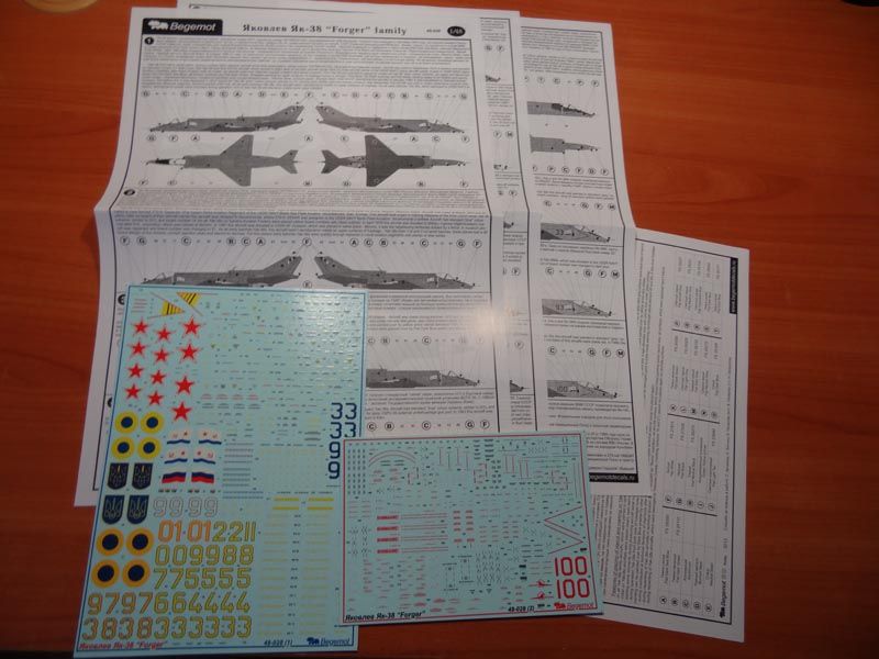 Yakovlev Yak-38 1.48 (Decal) - imodeller.store