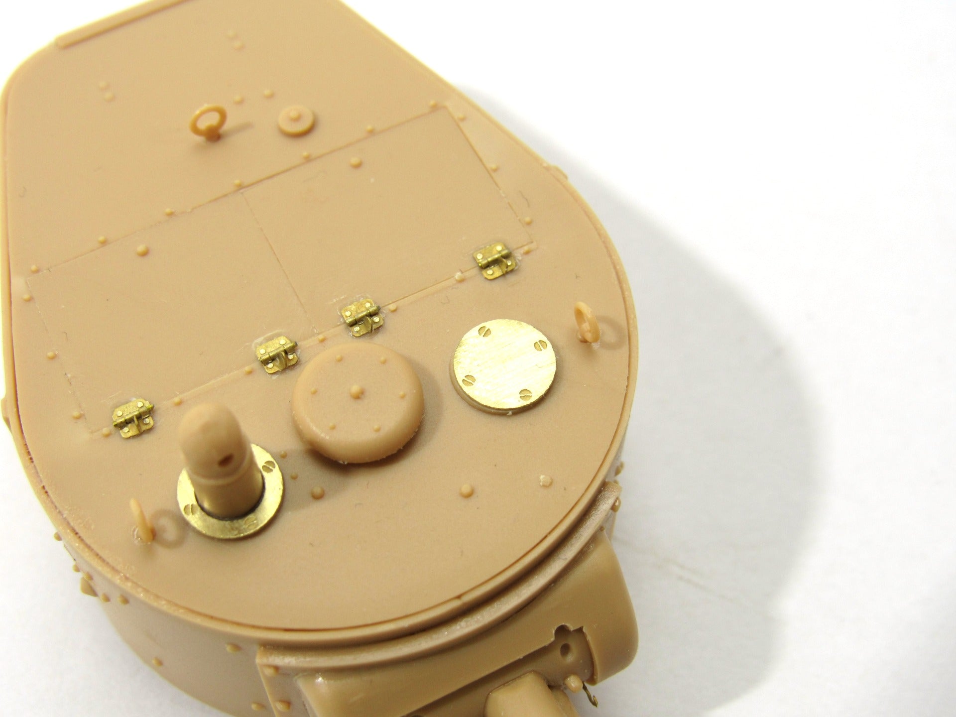 1/35 Hinges for the Soviet BTT of the 1930 - 40s Photo - etched detailing kit - imodeller.store