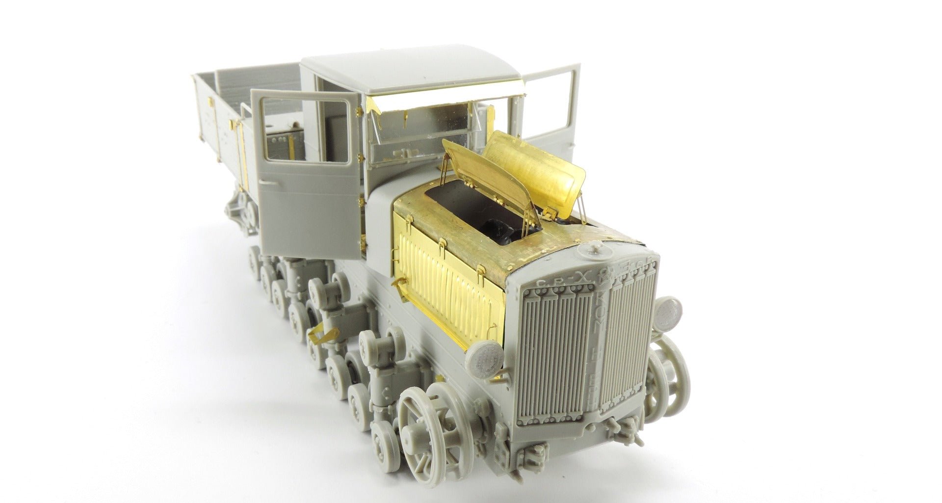 1/35 Komintern artillery tractor 'Basic Set' (Trumpeter) Photo - etched detailing kit - imodeller.store