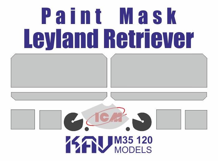 1/35 Paint mask for Leyland Retriever (ICM) - imodeller.store