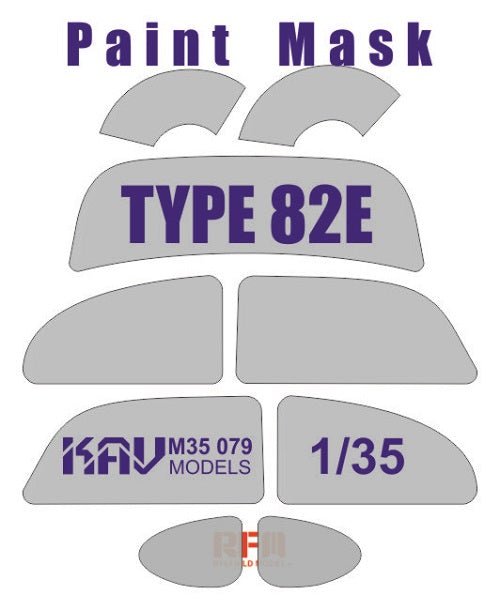 1/35 Paint Mask for VW Type 82E (RFM) - imodeller.store