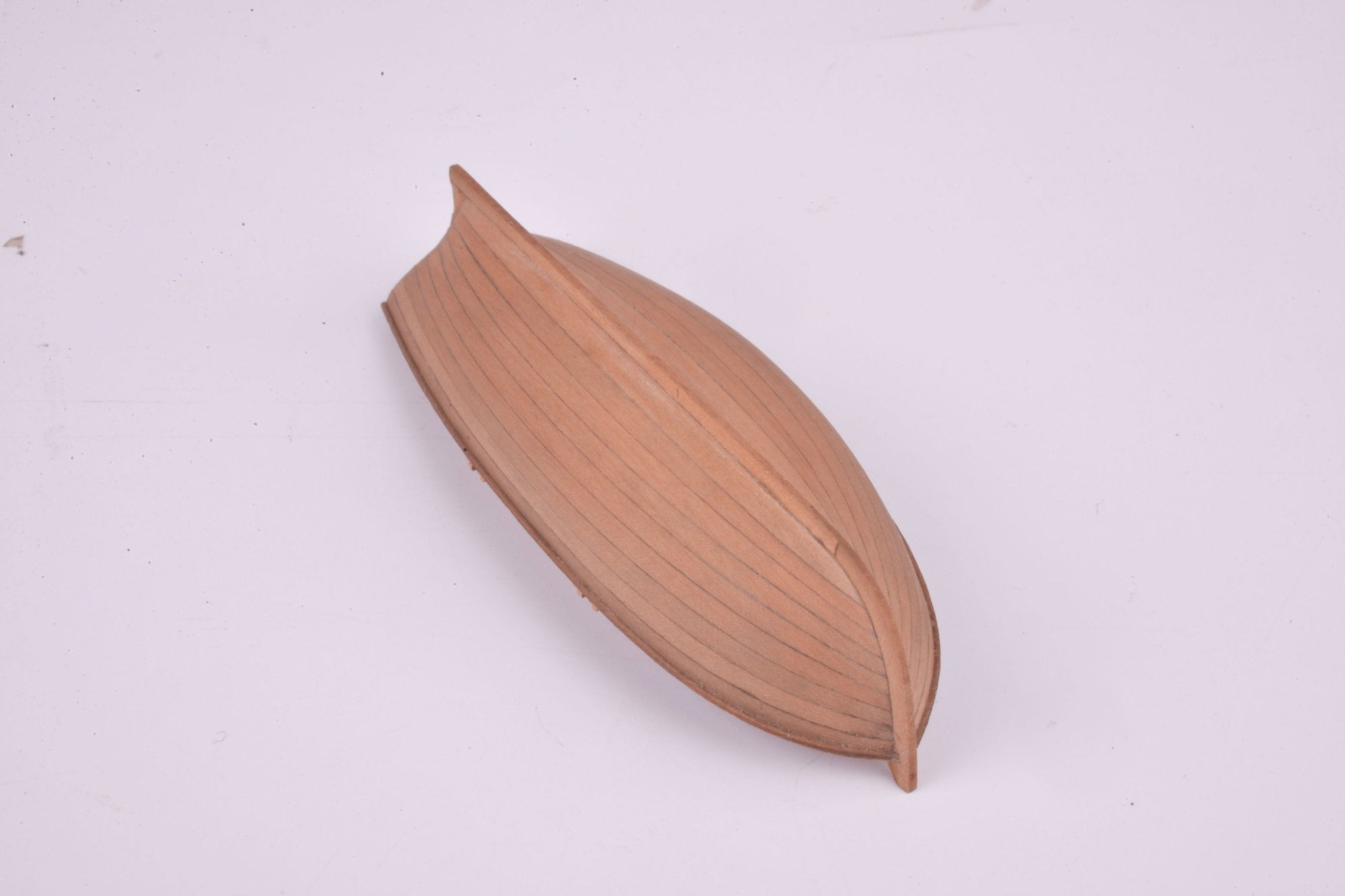 1/72 Yawl 4 wooden boat with mast and oars model kit - Master Korabel - imodeller.store