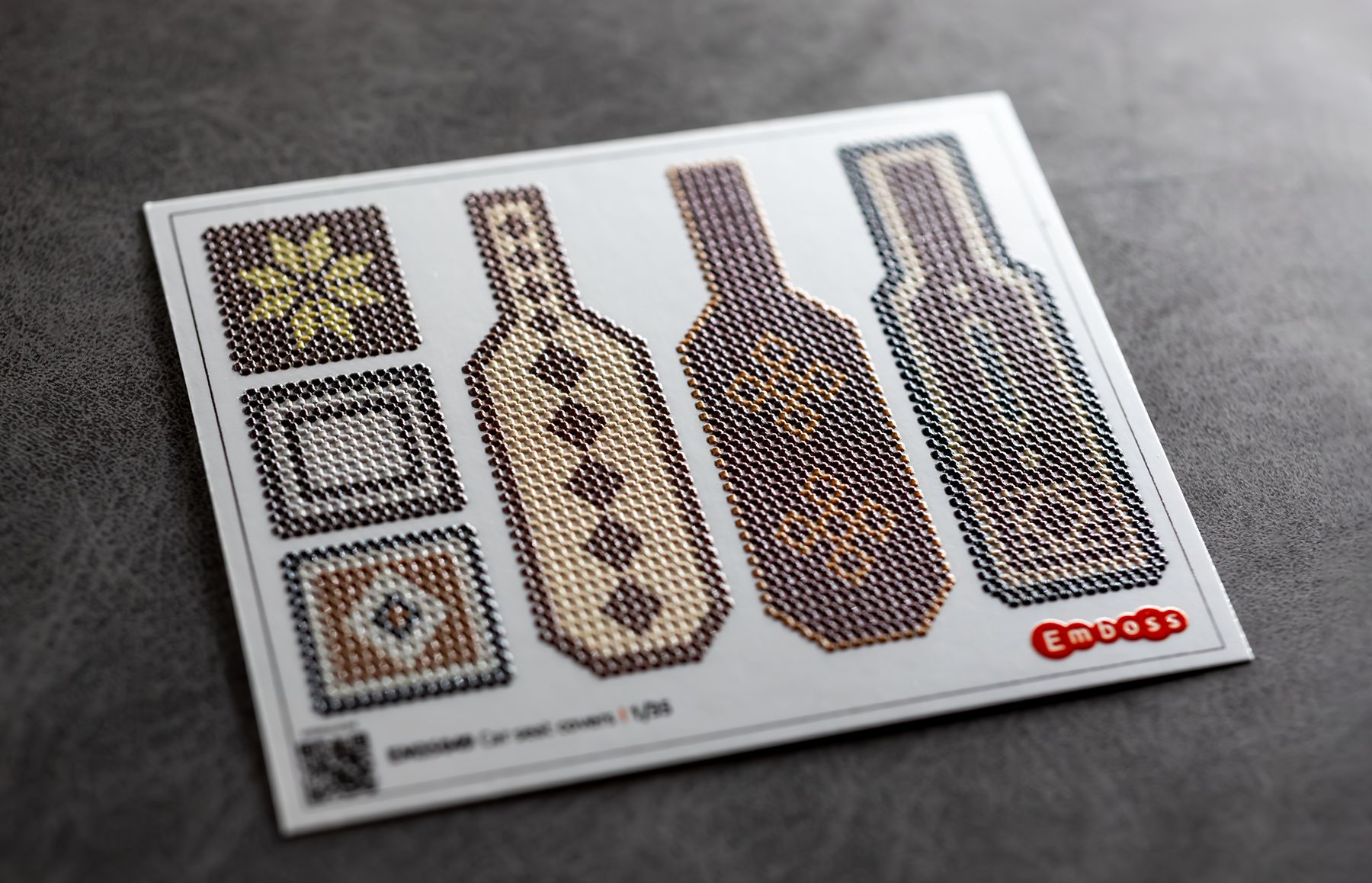 Car seat covers type 1 1/35 (3D decal)