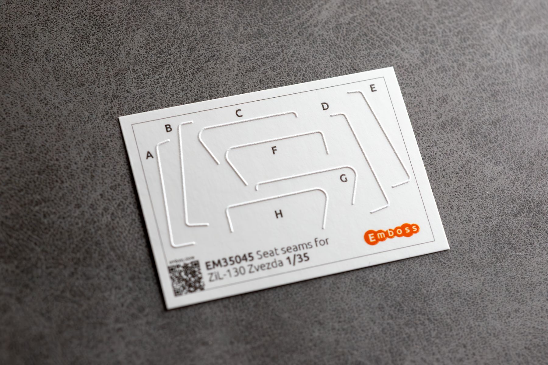 ZIL-130-76 details set and Seat seams for Zvezda 3712 1/35 (3D decal)