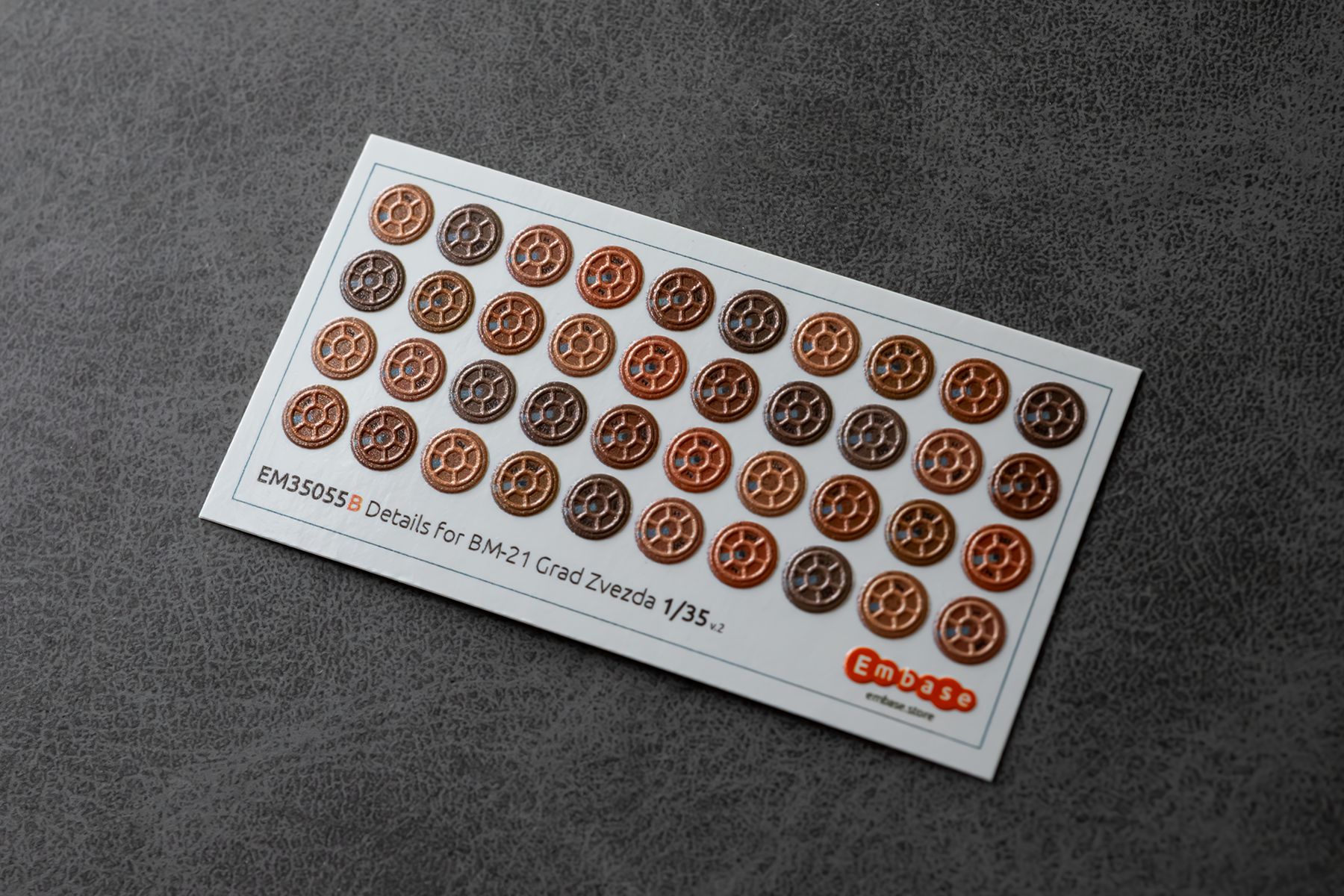 COMBO BM-21 Grad details set for Zvezda 5051 1/35 (3D decal)