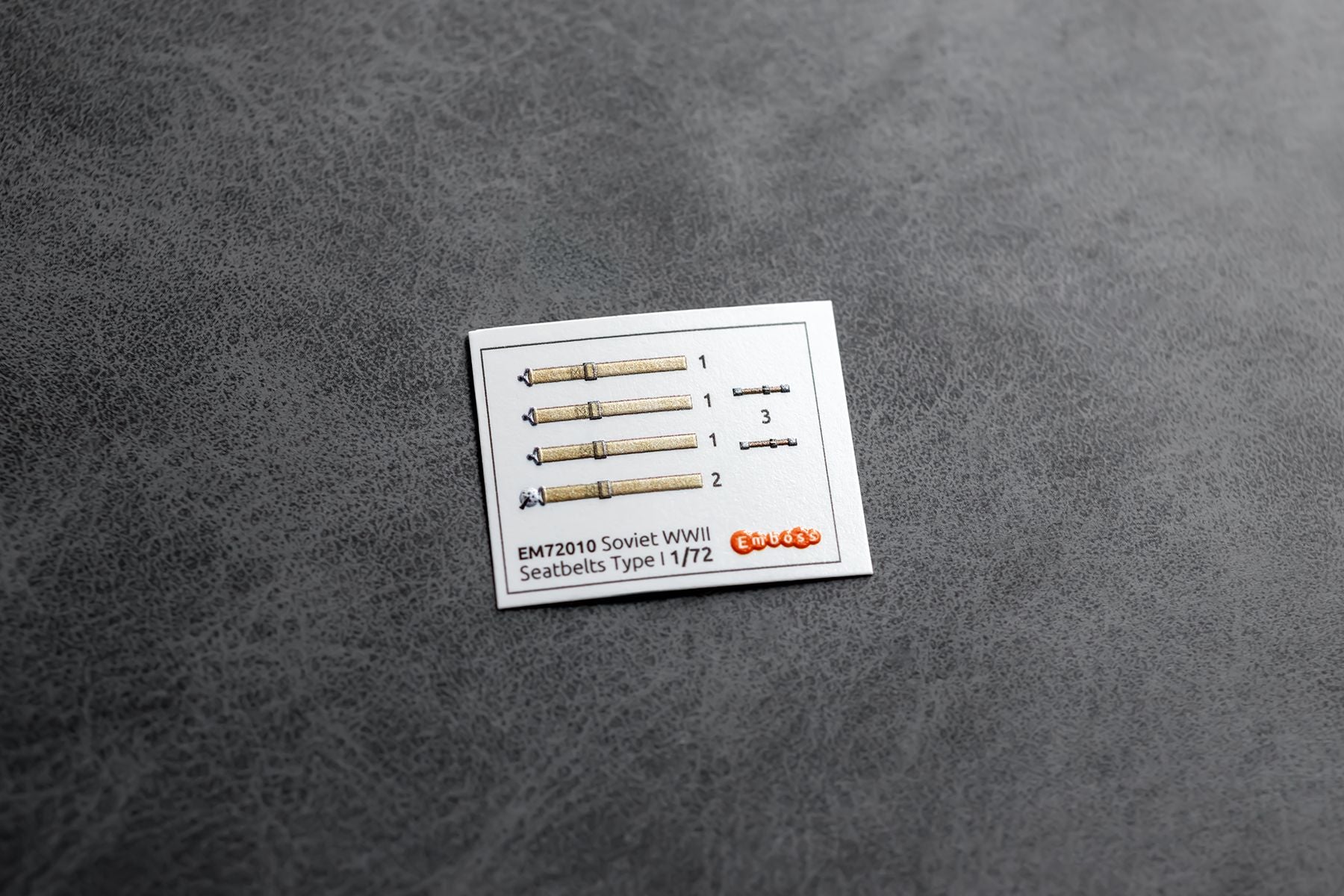 Soviet aircraft seatbelts Type 1 1/72 (3D decal)