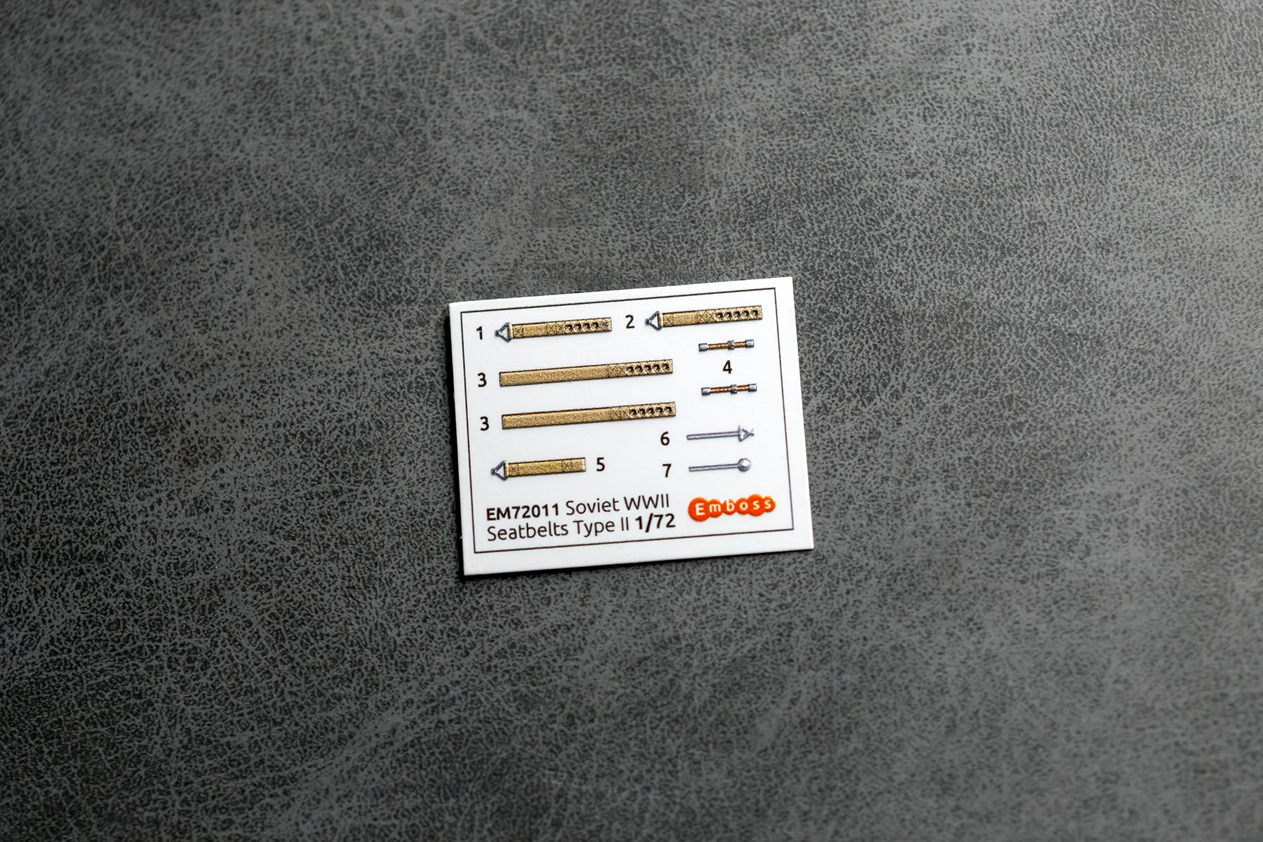 Soviet aircraft seatbelts Type 2 1/72 (3D decal)