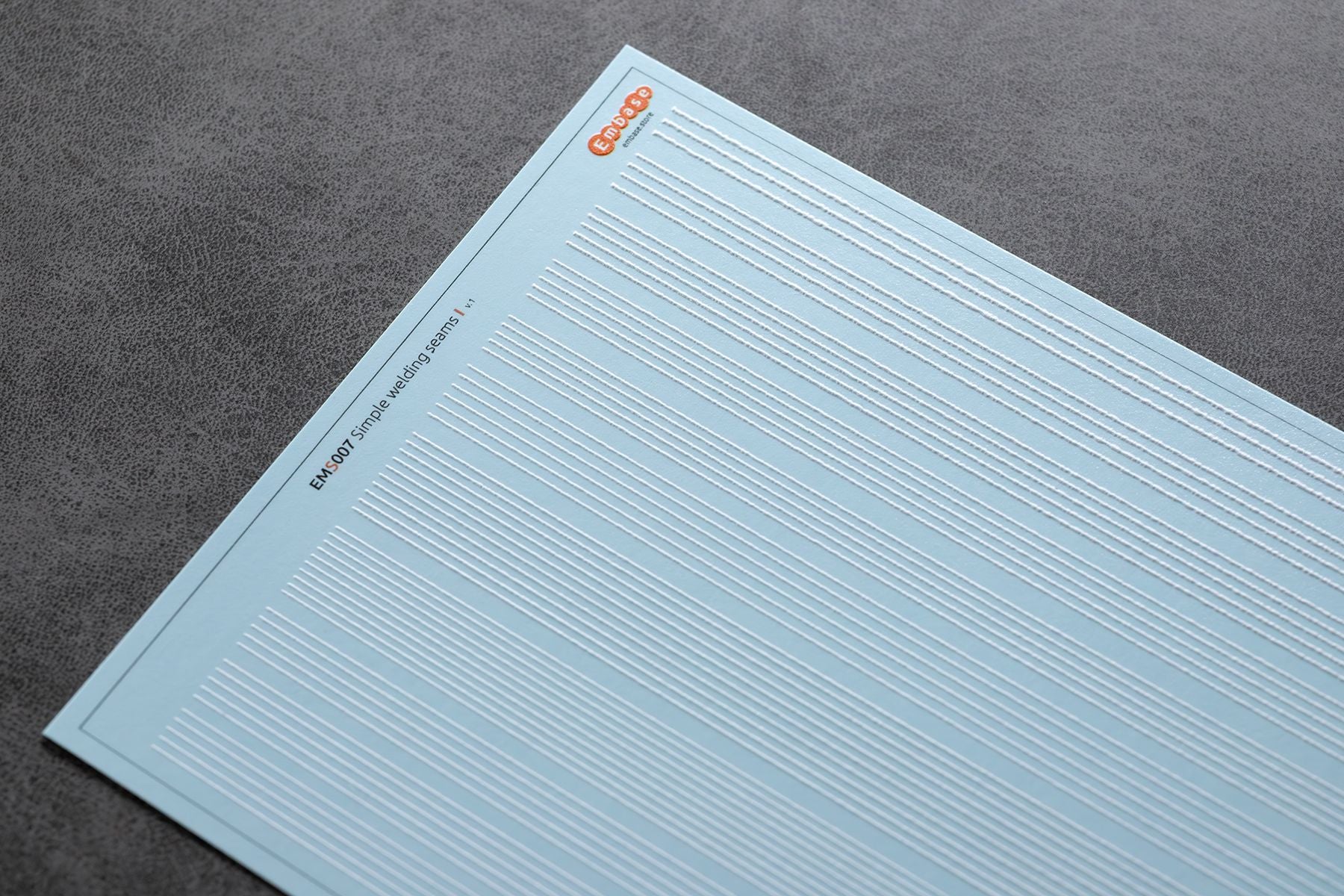 Surface details: Simple welding seams I 1/48 (3D decal)