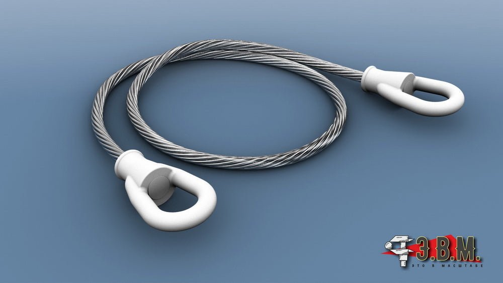 95012 E.V.M. — Twisted Cable 1.2 with Thimbles for IS Tanks - imodeller.store