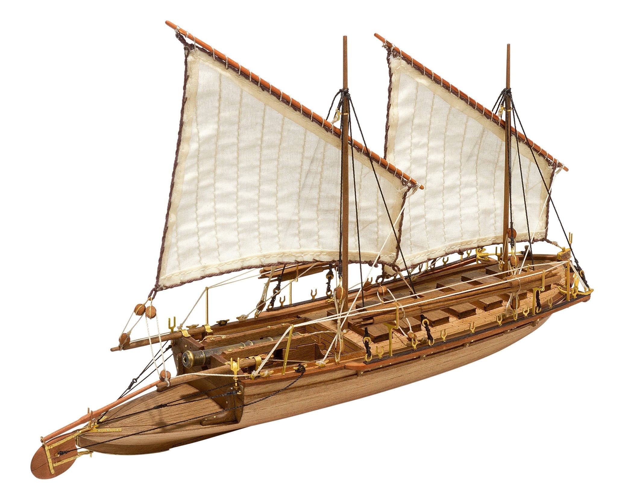 Cannon Jolle wooden ship model kit 1/72 - Master Korabel / Imodeller.store - imodeller.store