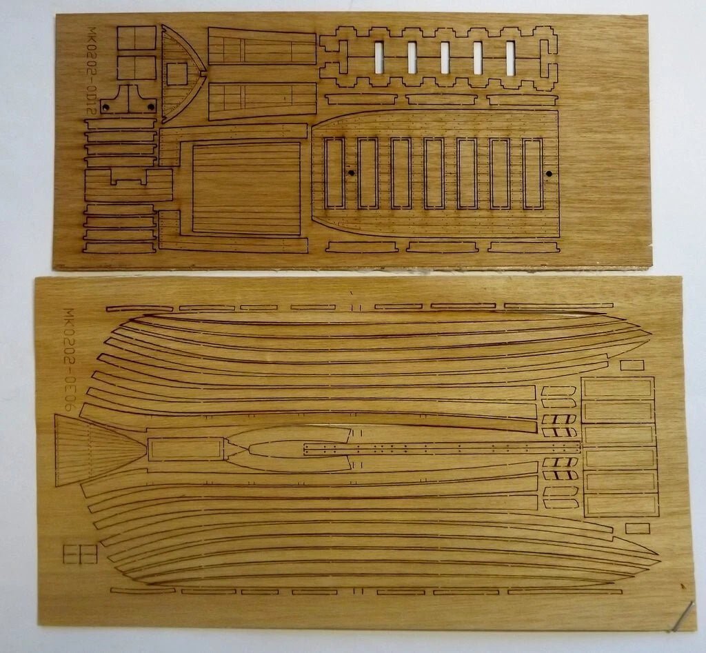 Cannon Jolle wooden ship model kit 1/72 - Master Korabel / Imodeller.store - imodeller.store