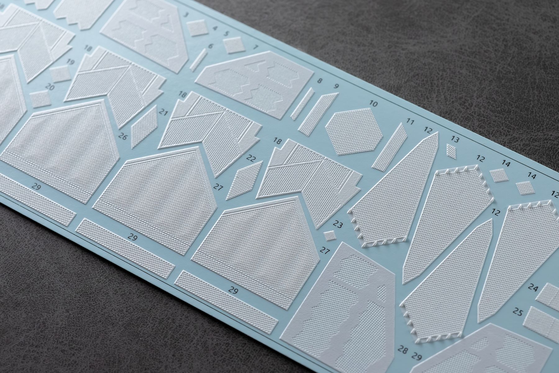 COMBO F - 22 Cockpit details + Surface details (EMS48022) for Hasegawa 1/48 (3D decal) - imodeller.store