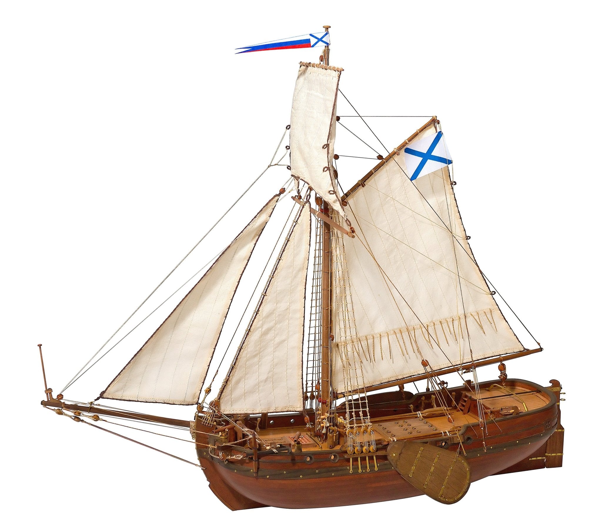 Deck - Boat St.Gabriel wooden ship model kit 1/72 - Master Korabel / Imodeller.store - imodeller.store
