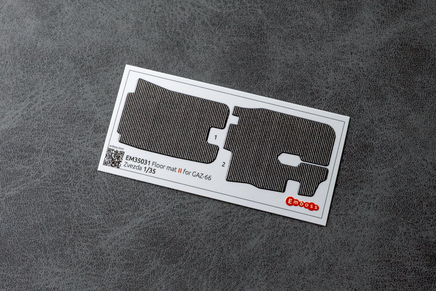 GAZ - 66 Classic Floor mats and splash guards for Zvezda 3707 1/35 EM35031C (3D decal) EM35031 + EM35033 - imodeller.store