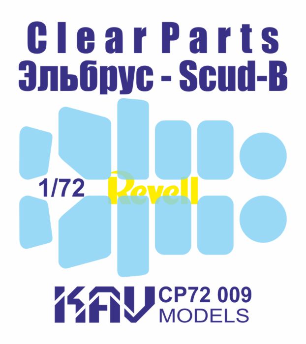 Glazing for Elbrus (Scud - B) (Revell) - imodeller.store