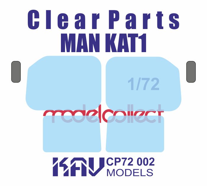 Glazing for MAN KAT1 (ModelCollect) - imodeller.store