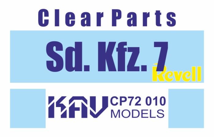 Glazing for Sd. Kfz. 7 (Revell) - imodeller.store