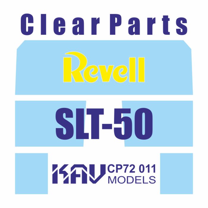 Glazing for SLT - 50 (Revell) - imodeller.store