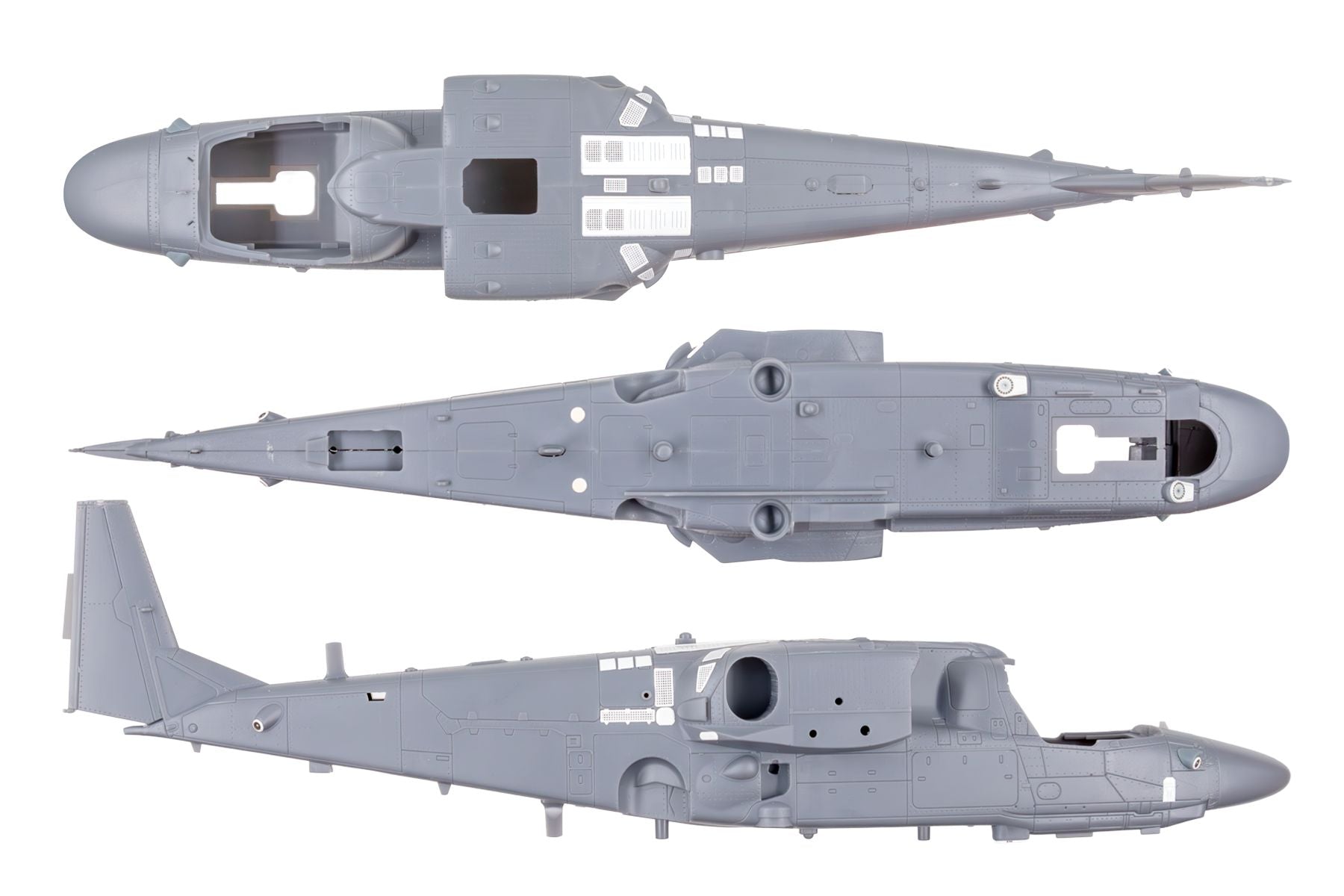 Ka - 52 Details set "powered cockpit" for DreamModel 1/72 (3D decal) - imodeller.store
