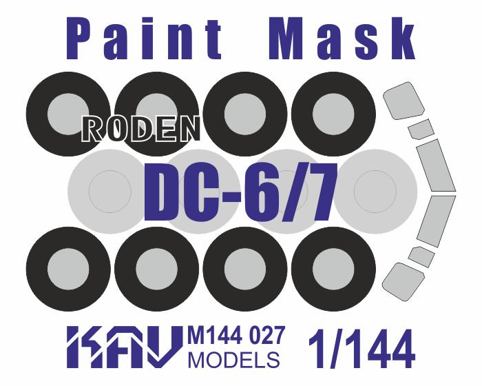 Paint mask for DC-6/7 (Roden)