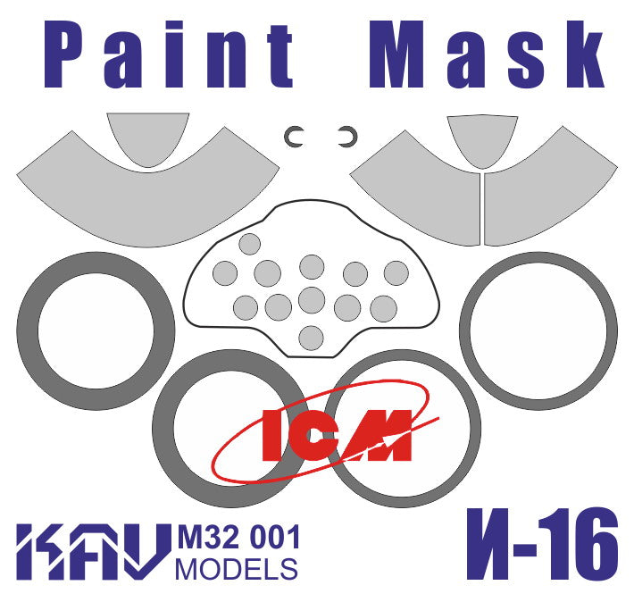 Paint Mask for I-16 Type 24 (ICM)