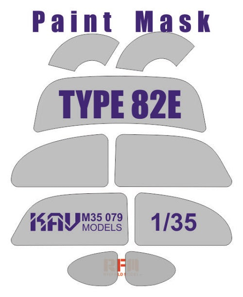 1/35 Paint Mask for VW Type 82E (RFM)