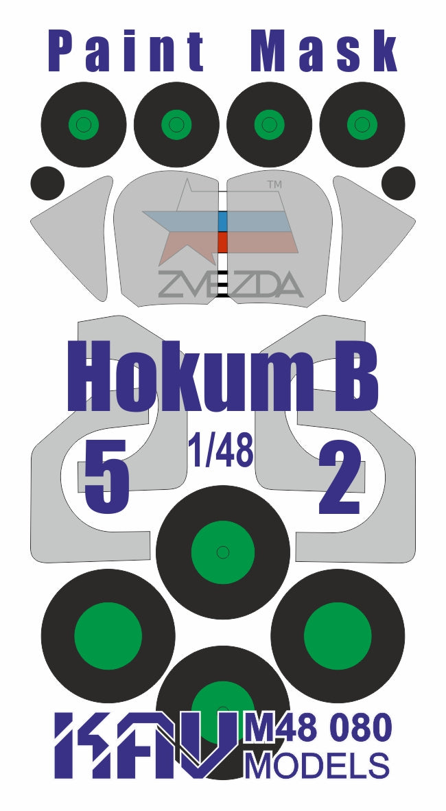 paint mask for the Ka-52 Hokum B (Zvezda)