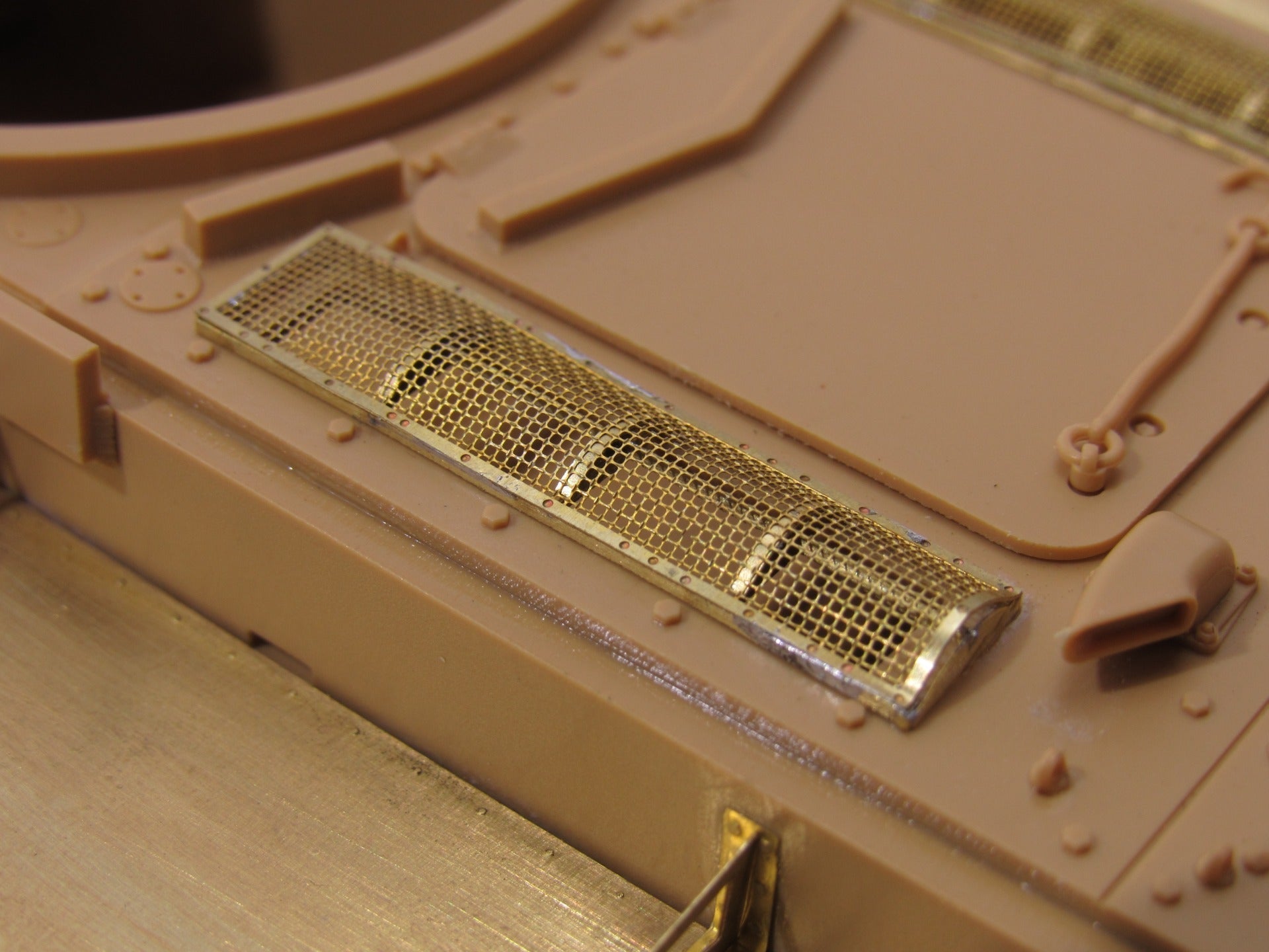 MD035567 Microdesign KV - 1 Engine Deck Meshes Photo - Etch Set 1/35 - imodeller.store