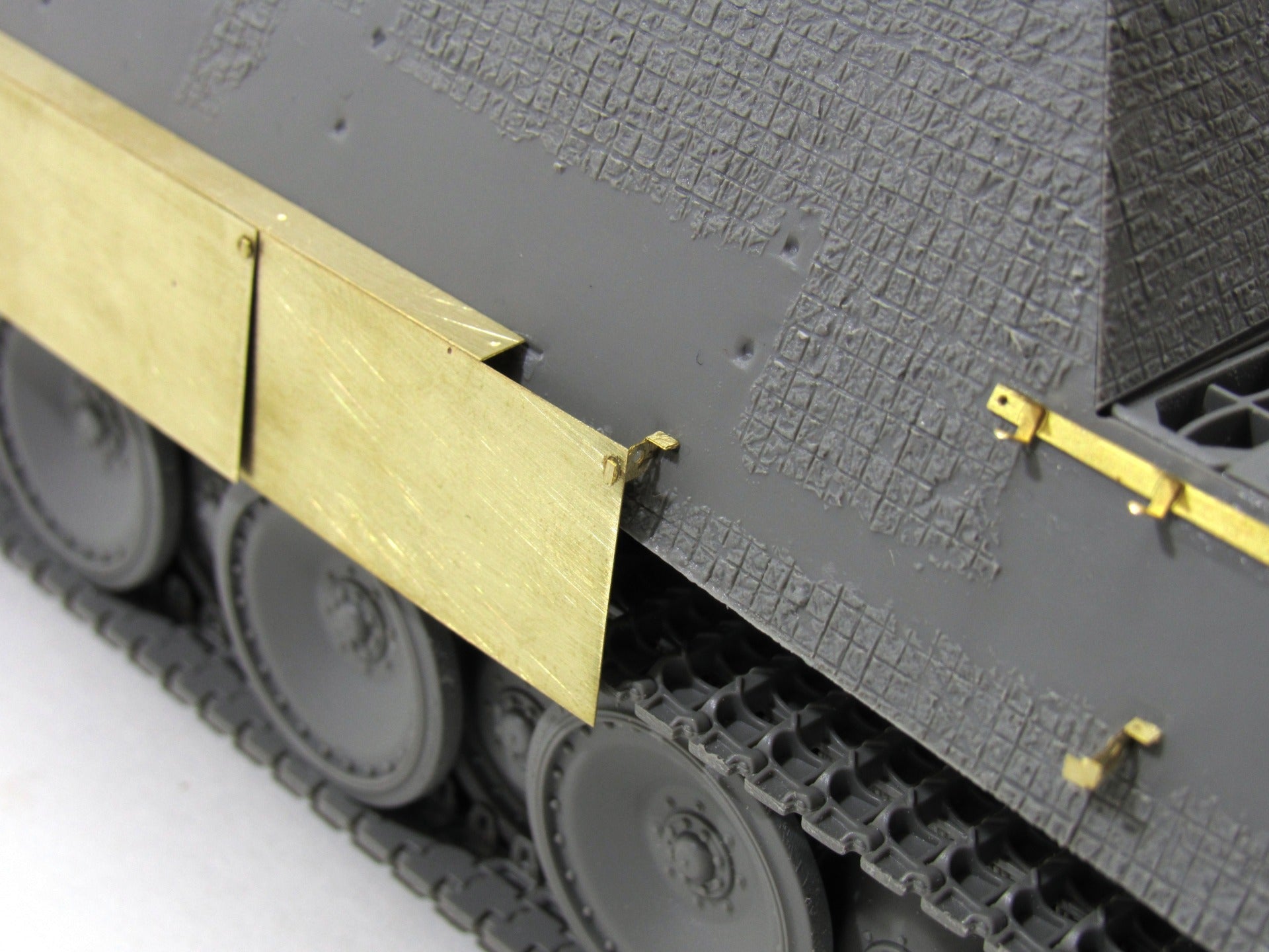 MD035569 Microdesign Jagdpanther G1 Photo - Etch Schürzen Set 1/35 (Takom) - imodeller.store