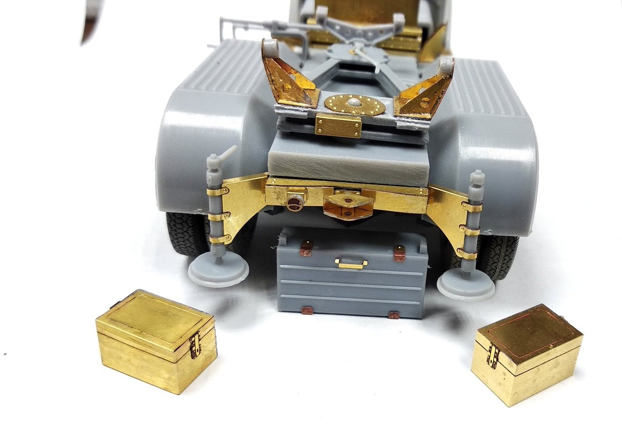 MD035603 Microdesign BM - 13 on ZiS - 6 Platform & Launcher Photo - Etch Set 1/35 - imodeller.store