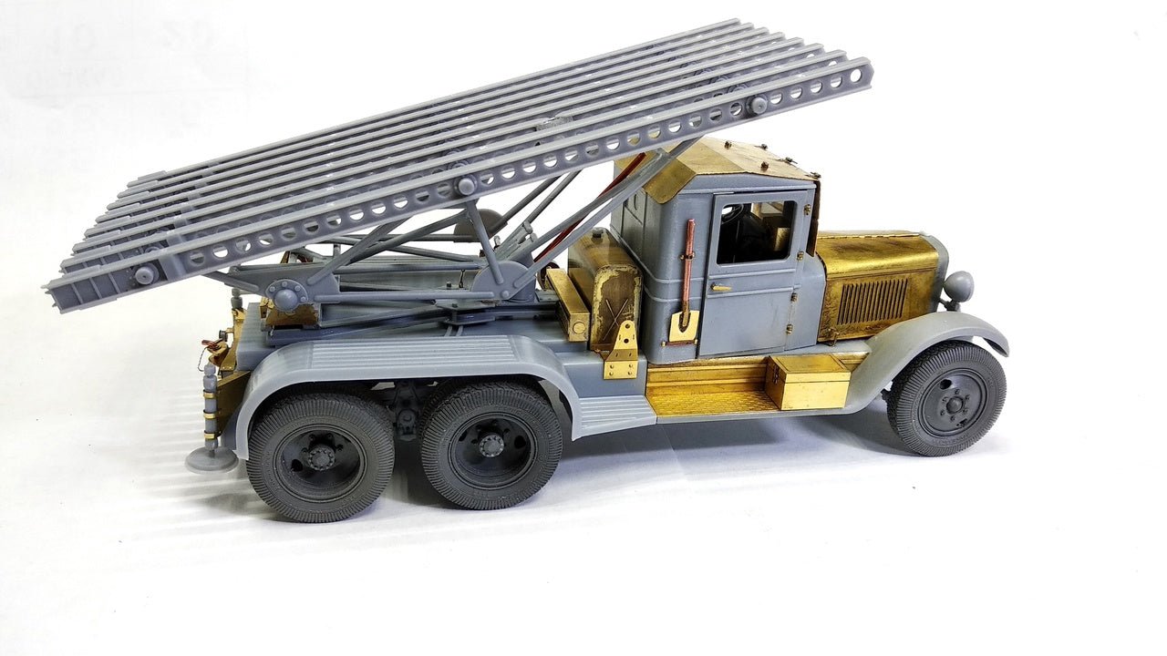 MD035603 Microdesign BM - 13 on ZiS - 6 Platform & Launcher Photo - Etch Set 1/35 - imodeller.store