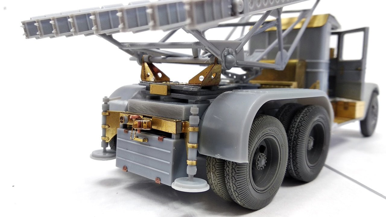 MD035603 Microdesign BM - 13 on ZiS - 6 Platform & Launcher Photo - Etch Set 1/35 - imodeller.store