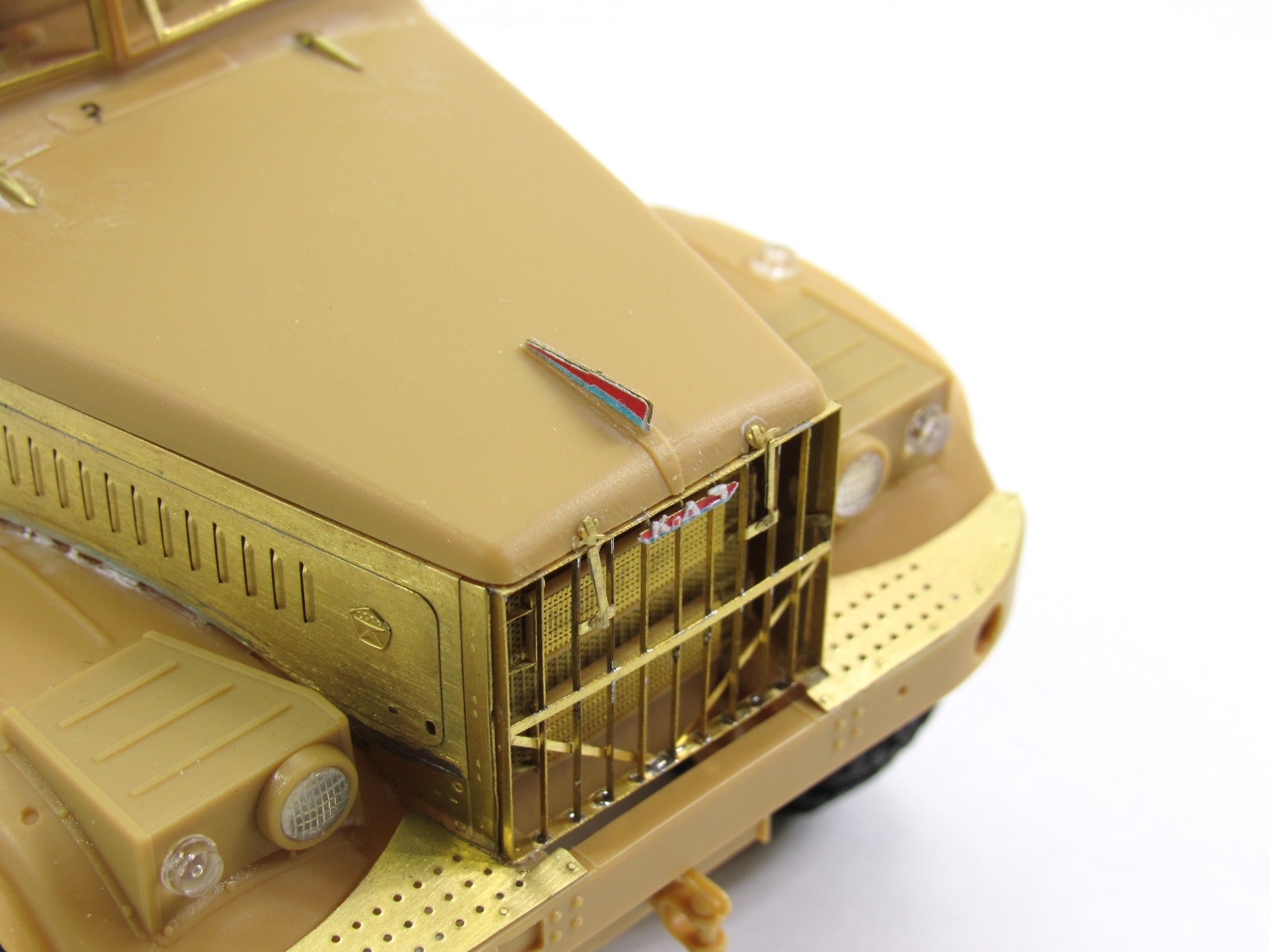 MD035606 Microdesign KrAZ - 255B Cabin Photo - Etch Set 1/35 for Hobby Boss - imodeller.store