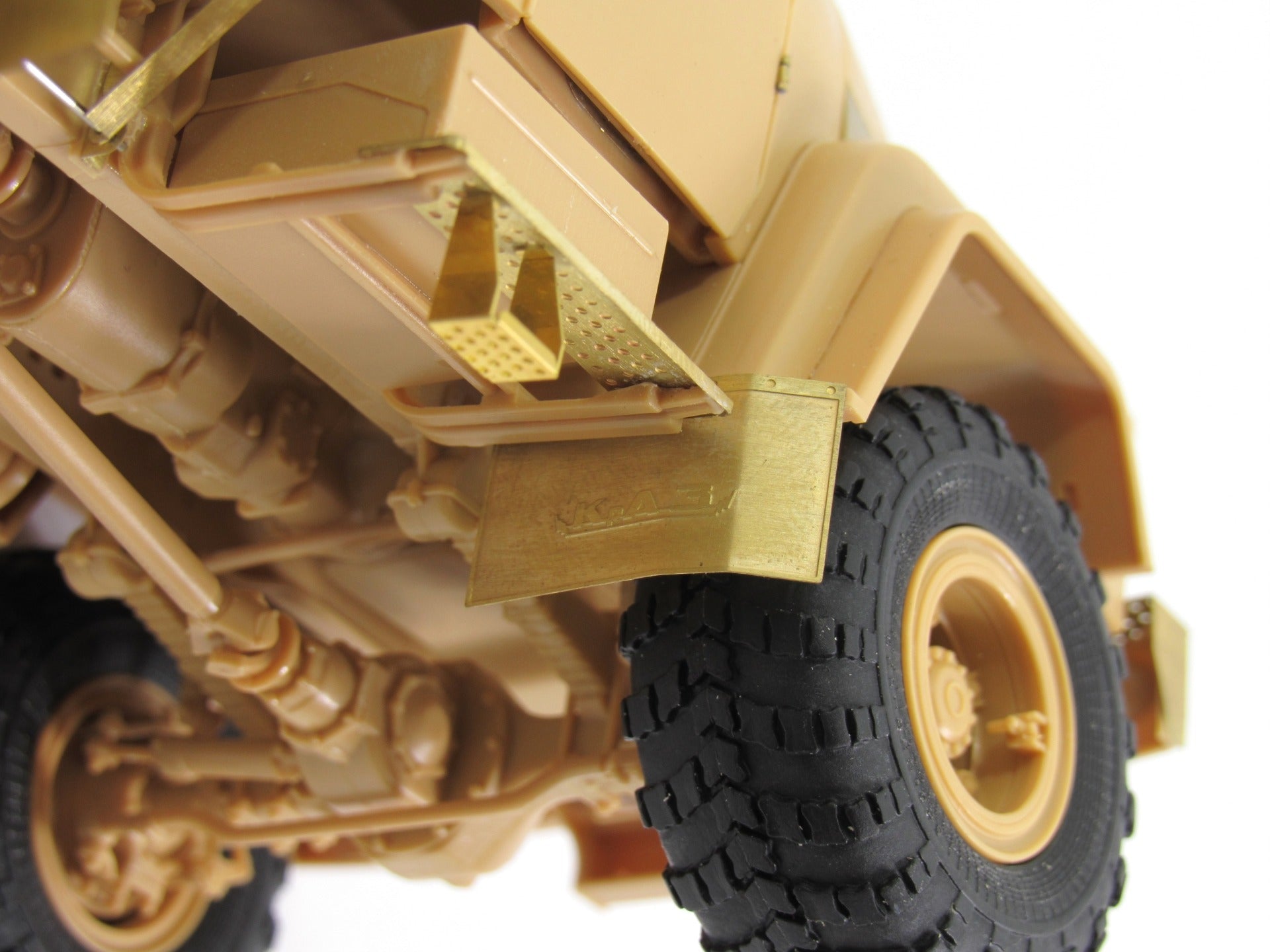 MD035612 Microdesign KrAZ - 260 Body Photo - Etch Set 1/35 for HobbyBoss - imodeller.store