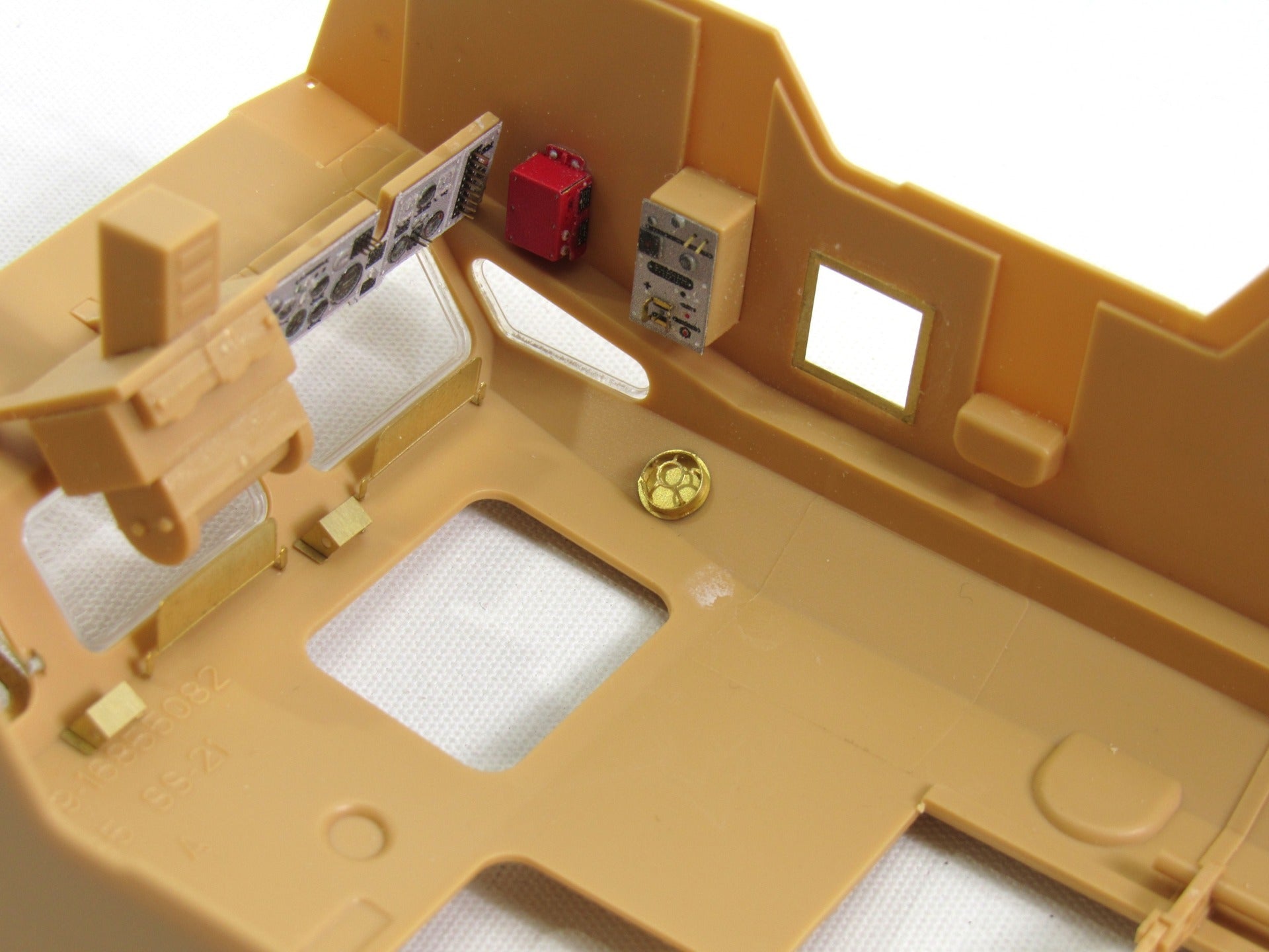 MD035632 Microdesign SS - 21 Scarab Interior Photo - Etch Set 1/35 for Hobby Boss - imodeller.store