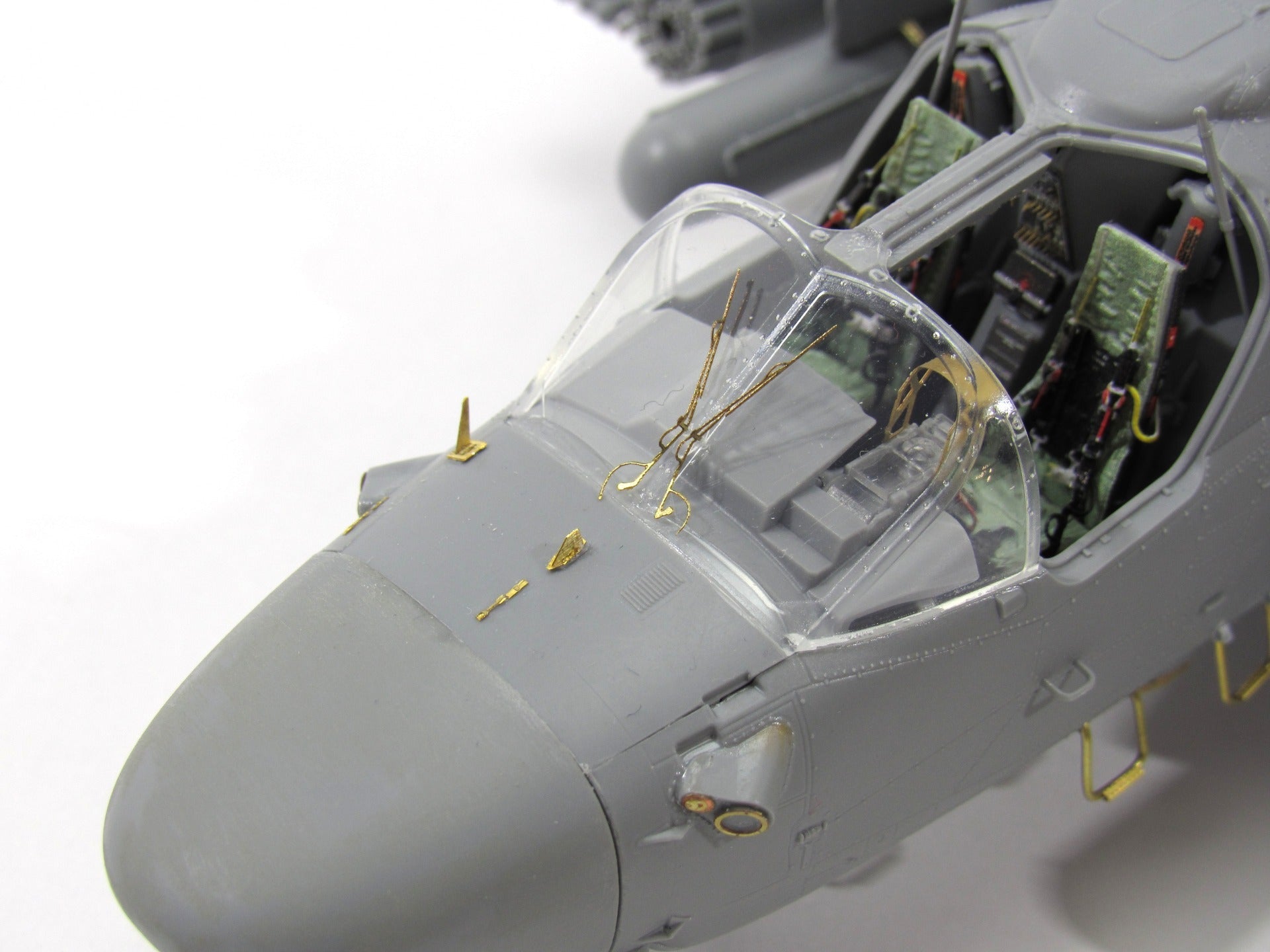 MD048058 Microdesign Ka - 52 "Alligator" Exterior Photo - Etch Set 1/48 for Zvezda - imodeller.store