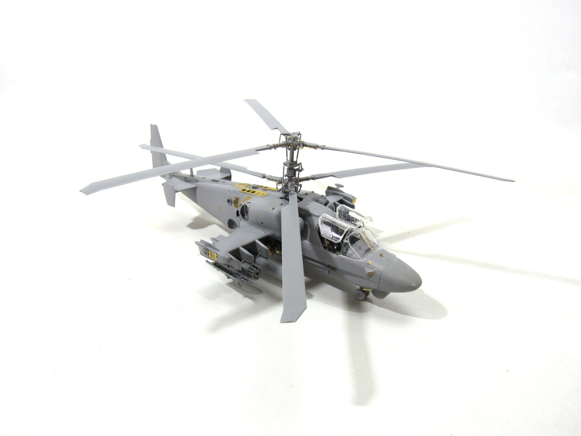 MD048058 Microdesign Ka - 52 "Alligator" Exterior Photo - Etch Set 1/48 for Zvezda - imodeller.store