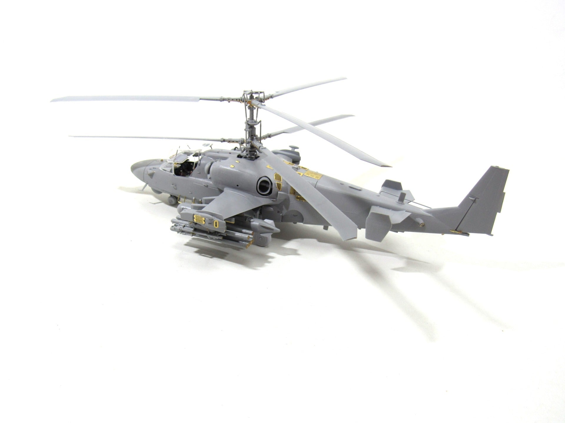 MD048058 Microdesign Ka - 52 "Alligator" Exterior Photo - Etch Set 1/48 for Zvezda - imodeller.store