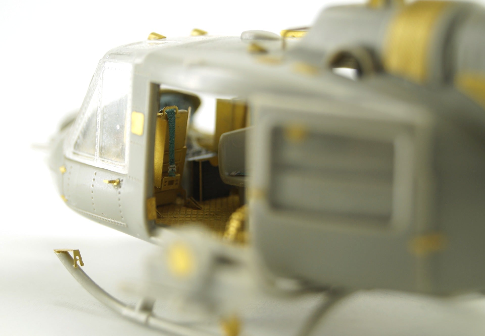 MD072063 Microdesign UH - 1F Huey 1/72 Photo - Etch Set for Hobby Boss - imodeller.store
