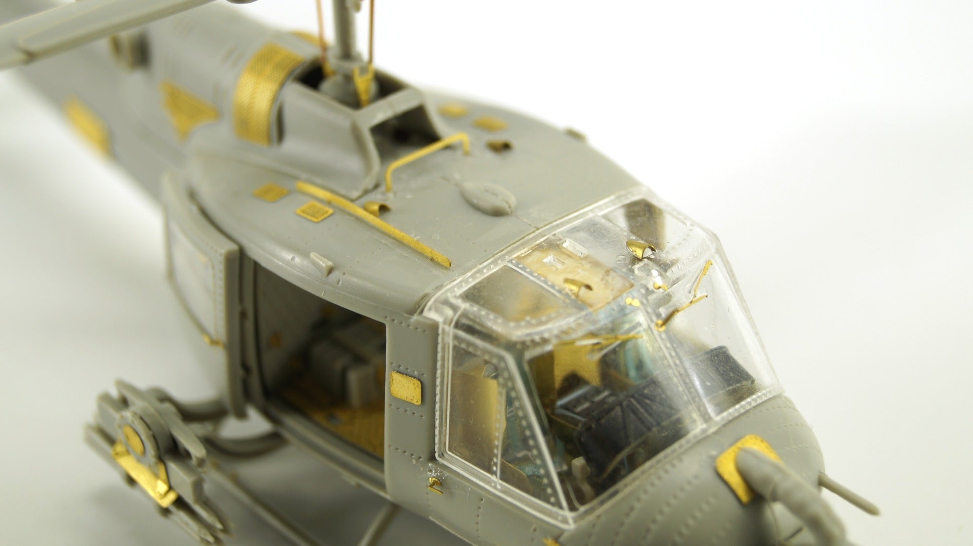 MD072063 Microdesign UH - 1F Huey 1/72 Photo - Etch Set for Hobby Boss - imodeller.store