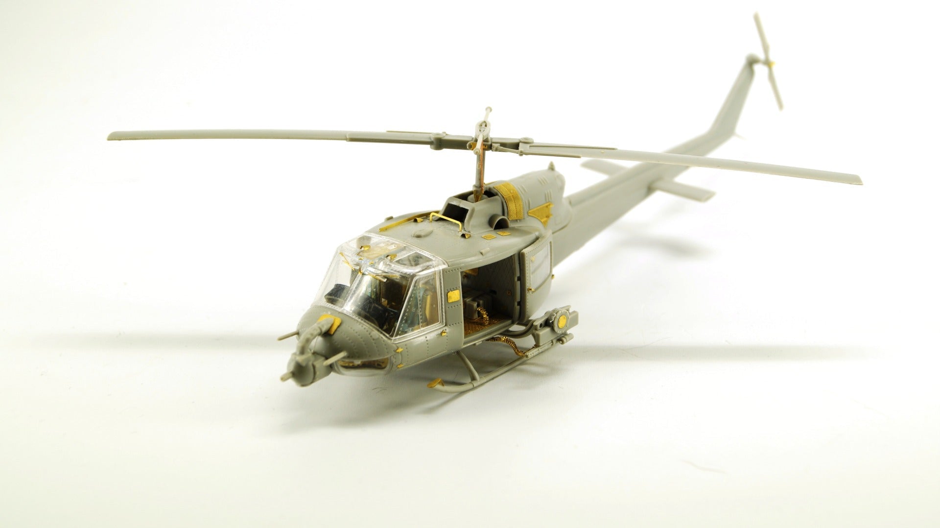 MD072063 Microdesign UH - 1F Huey 1/72 Photo - Etch Set for Hobby Boss - imodeller.store