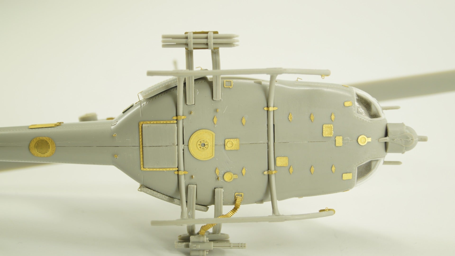 MD072063 Microdesign UH - 1F Huey 1/72 Photo - Etch Set for Hobby Boss - imodeller.store