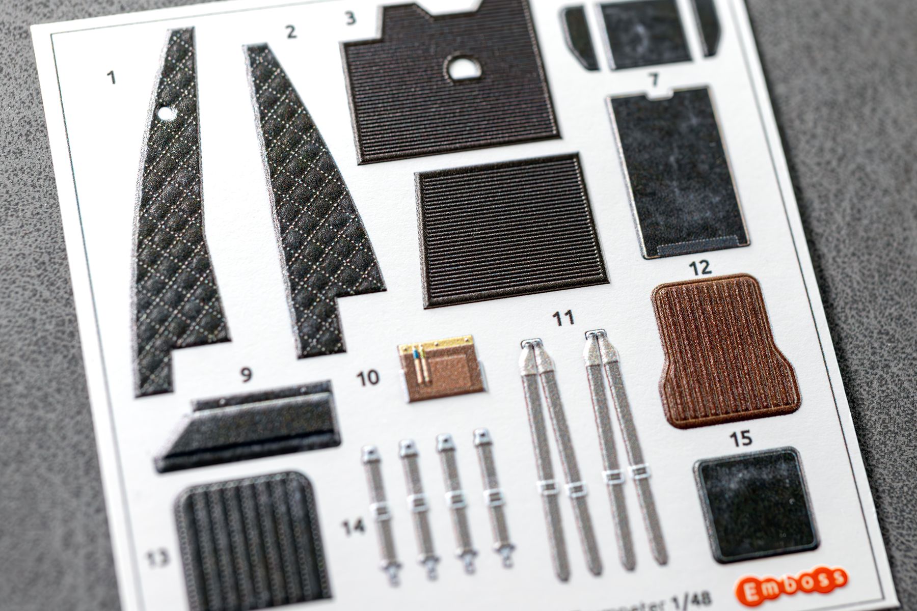 Mi - 24A seats and additional cockpit details for Trumpeter 05828 1/48 (3D decal) - imodeller.store